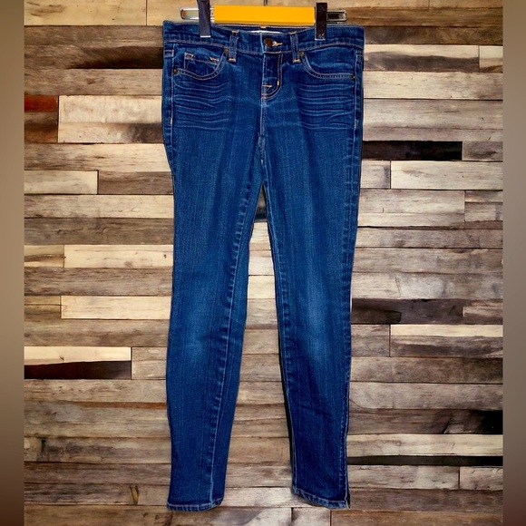 J BRAND Women’s Skinny side zipper jeans- W24 L28 - Picture 2 of 7